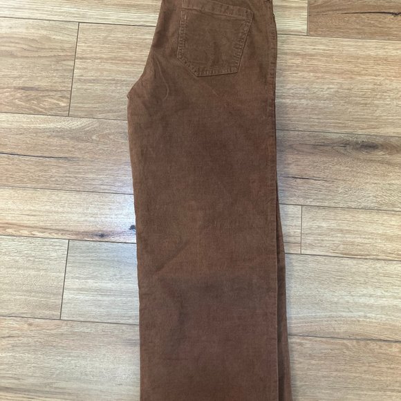 Toad & Co Wide Leg Cords Brown Sugar - Picture 2 of 4